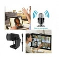 thumbnail image 2 of USB Web Camera HD Computer Camera Webcams Built-In Sound-absorbing Microphone Black 720P, 2 of 4
