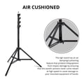 thumbnail image 5 of Flashpoint 2x Pro Air-Cushioned Heavy-Duty Light Stand (Black, 9.5'), 5 of 6