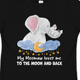 thumbnail image 4 of Inktastic My Meemaw Loves me to the Moon and Back Elephant Family Boys or Girls Toddler T-Shirt, 4 of 5