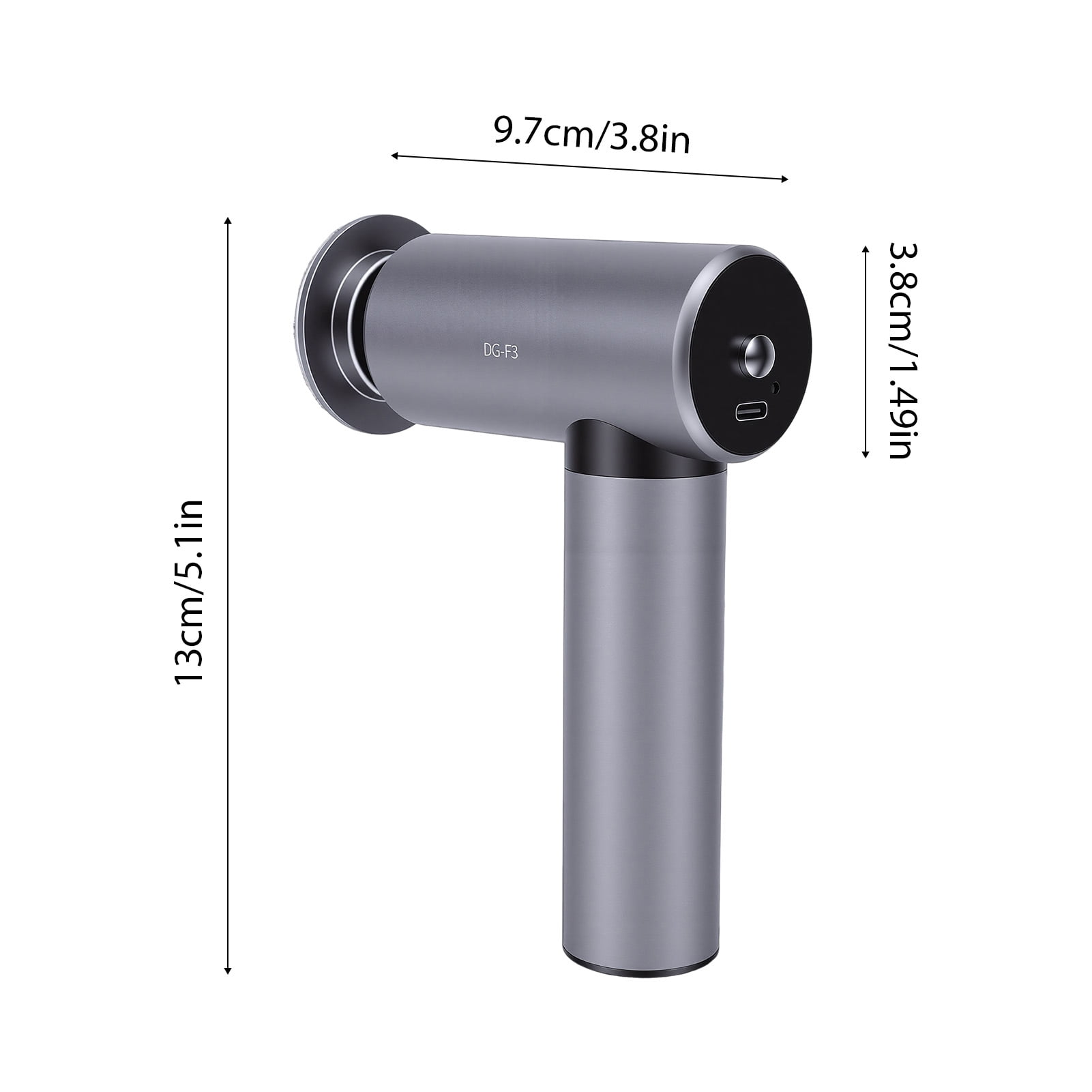 Storage Organizer Scrubber Electric Foot File Callus Removers Ergonomic T Shape Handle Rechargeable 3 Speeds Settings Metal Shell Foot Grinder for Dead Skin Cracked Heels Pedicure Kit