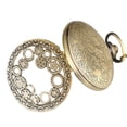 thumbnail image 6 of VIGOROSO Vintage Pocket Watch for Men Women Hollow-out Mechanical Gear Design Quartz Fob Watches with Chain, 6 of 7