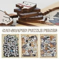 thumbnail image 4 of Animal Wooden Jigsaw Puzzles 50 Pieces Pet Unique Shape Panda Puzzle Educational Toys, Unique Gifts for Friends and Family, Cute Lover Gifts for Home Decor, 4 of 8