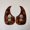 left and right, variant on Acoustic Guitar Pickguard Anti-Scratch Guard Plate Inlaid Abalone Flower Perfect Replacement Pickguard for Most Folk Acoustic Guitar