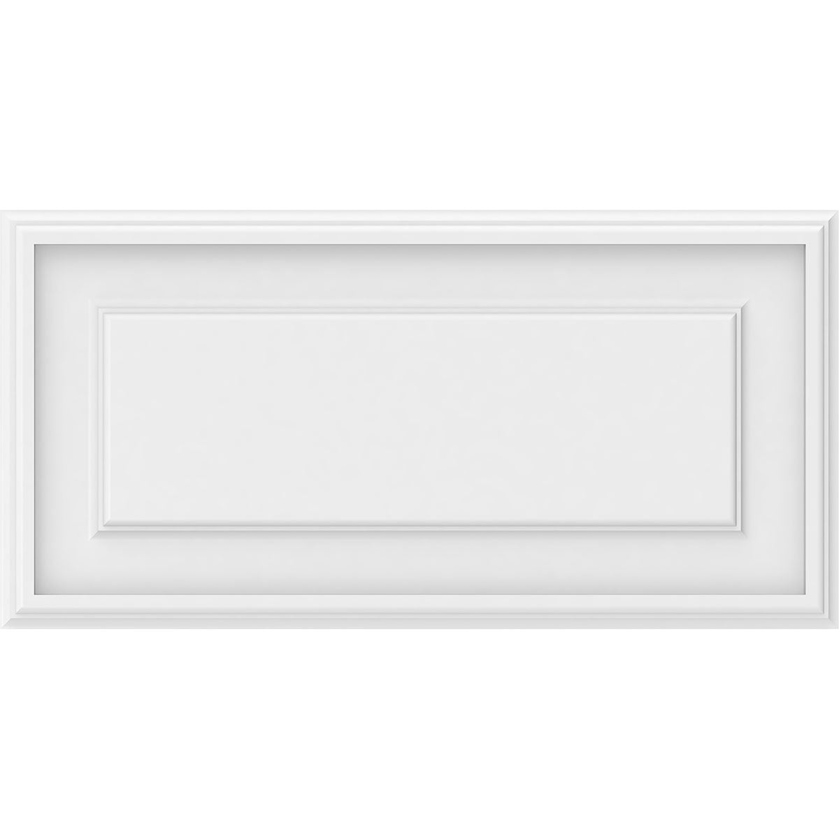 Legacy Raised Panel Wall Panel - 24"W X 12"H X 5/8"P, Decorative PVC Wall Panels For Modern Interiors