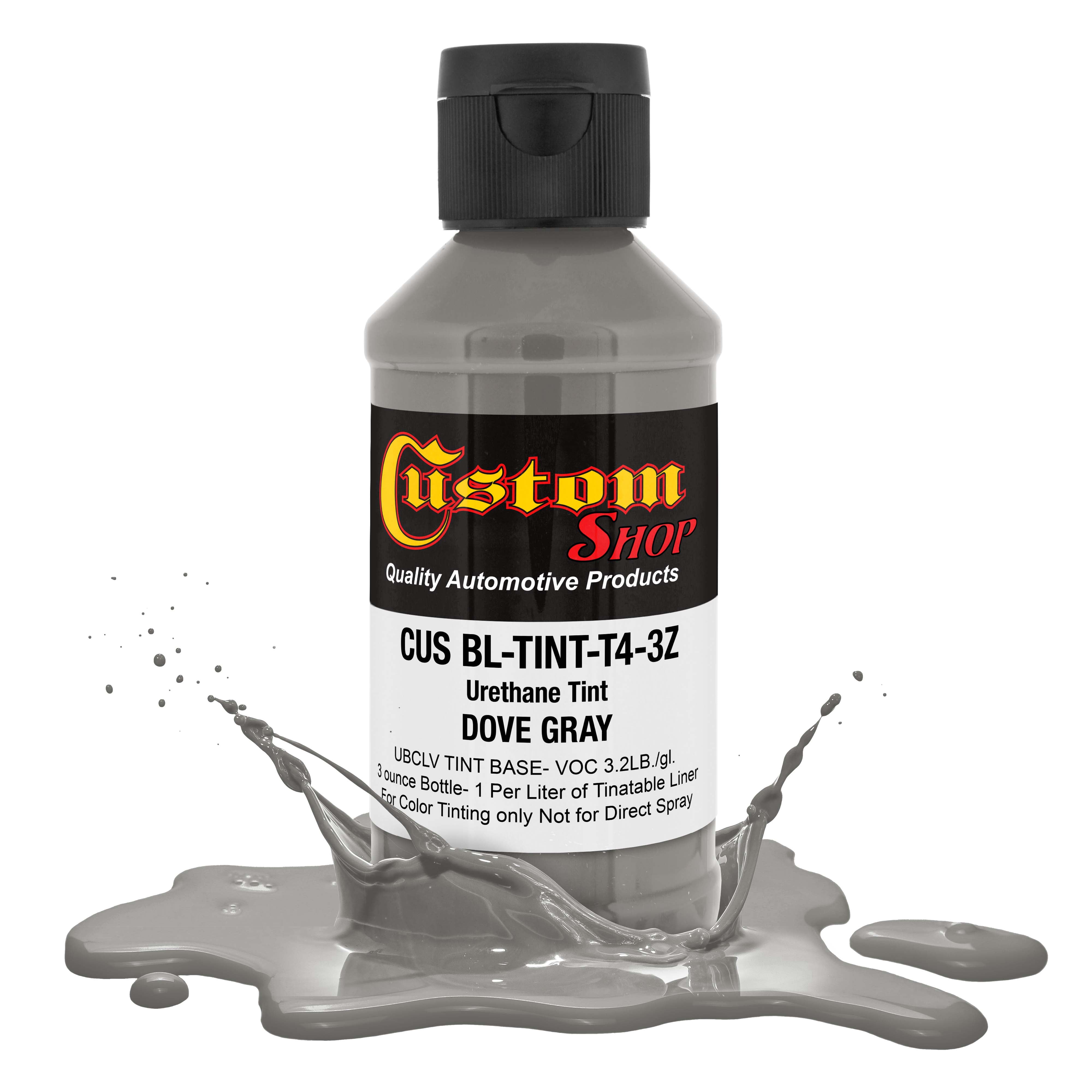 Custom Coat 3oz. (Dove Gray Color) Urethane Tint Concentrate for