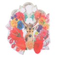 thumbnail image 1 of veasfak Écusson Thermocollant Brodé en Forme d'Animal pour Vêtements Bricolage Cerf 28 x 24 cm, 1 of 7