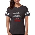 thumbnail image 1 of CafePress - PERSONAL TRAINER AND VICTIM T Shirt - Womens Football Shirt, 1 of 1