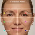 thumbnail image 2 of Nanoleaf LED Face Mask Light Therapy, FDA-Cleared, Blue and Red Light Therapy Mask with 7 Targeted Treatment Modes, Near-infrared 7 Colors Portable LED Mask, Reduce Wrinkle/Acne/Other Skin Concerns, 2 of 9