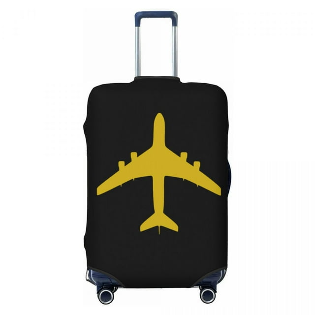 Custom Air Traffic Controllers Luggage Cover Fashion Fighter Pilot Aircraft Suitcase Protector Covers Suit For 18-32 inch