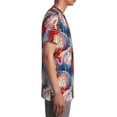 thumbnail image 6 of Wukai Hawaiian Style Youth Unisex Short Sleeve T-Shirt for Boys, Girls, Teens, and Kids-Medium, 6 of 7