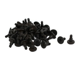 Drenky M3 x 30 mm Phillips Tête Pan avec rondelle autotaraudeuses, Vis à tête plate en acier inoxydable 304, 50 pièces