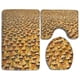 thumbnail image 1 of ABPHQTO Gafas de sol de goma Ducky Juego de alfombras de baño de 3 piezas Alfombra de baño Alfombra de contorno y tapa de inodoro ABPHQTO Cont-CHAPPLE-31193, 1 of 2