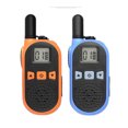 thumbnail image 3 of Mini Walkie Talkie profesional VOX CTCSS / DCS recargable de largo alcance con 16 canales, auriculares con micrófono incluidos, USB recargable, 2 piezas Kuyhfg Sin marca, 3 of 3