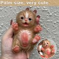 thumbnail image 4 of Minigato de silicona Reborn Animal Doll Yokyyi, 13 cm, realista, 4 of 6