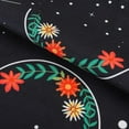 thumbnail image 5 of 2 PCS Moon Phase Tapestry Floral Tapestries Starry Sky Tapestry Boho Tapestry Wall Hanging for Room (Beige+Black, 12.8 x 51.2 inches), 5 of 8
