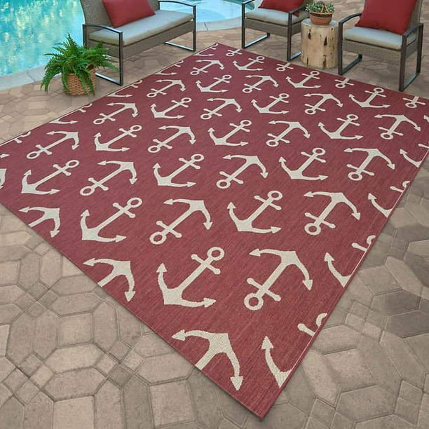 Naples Indoor/Outdoor Rug Collection, Anchors