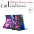 thumbnail image 3 of Allytech Case for Samsung Galaxy Tab A7 10.4 Case 2020, SM-T500 SM-T505 SM-T507 Cover, Slim PU Leather Folio Stand Magnetic Closure Wallet Case for Galaxy Tab A7 10.4" 2020 Model T500, Butterflies, 3 of 6