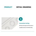 thumbnail image 4 of Ht-5 Outdoor Waterproof Distribution Box 5 Way Mcb Box Plastic Junction Wire Box, 4 of 8