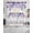 Purple, variant on Purple Swag Kitchen Curtains Sets for Windows 24 Inch Length, Eucalyptus Leaves Short Window Curtain Panels Swags Valances and Tiers 3 Piece Set for Cafe/Dining Room