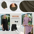 thumbnail image 3 of SUNBS Plus Size Tops for Women Workout T Shirts Short Sleeve Spring Tee Summer Clothes,Sizes S-3XL, 3 of 9