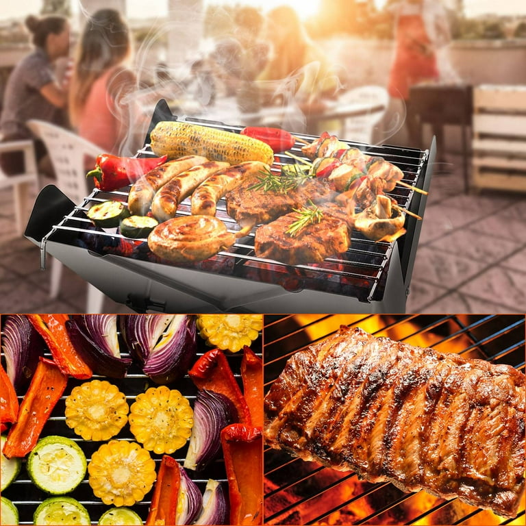 Fold up bbq deals grill