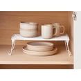 thumbnail image 1 of Mainstays Large Folding Stacking Shelf, White, 1 of 4