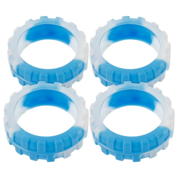 DEEPCRAFF Silicone Luggage Wheel Protector Covers Luggage Wheels 4Pcs 1.6X1.6X0.6In