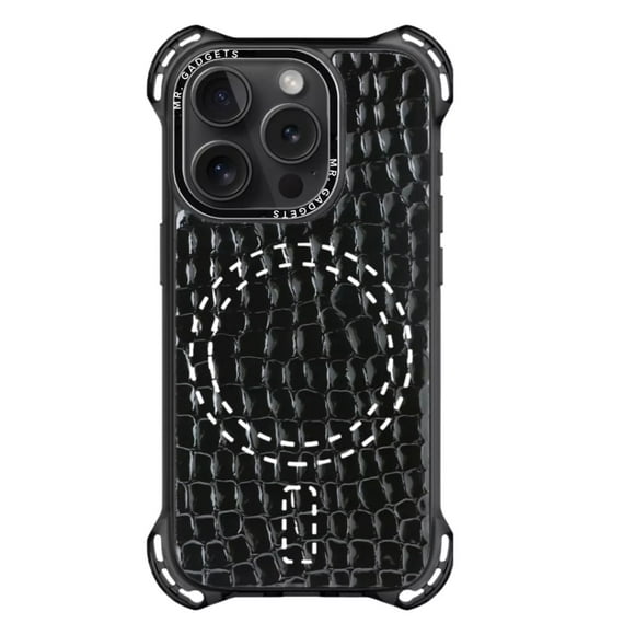 Funda Uso Rudo MR. GADGETS Ultra Bounce Animal Print Protector para Iphone 15 pro Cobra