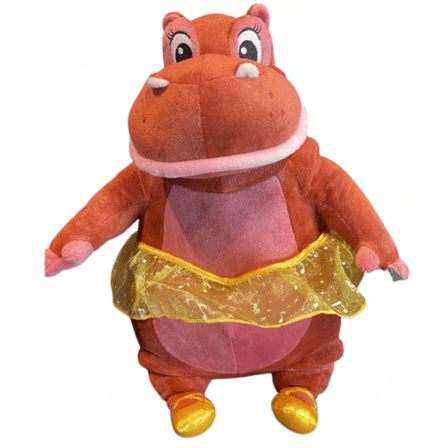 Disney Parks Hyacinth Hippo Fantasia Plush Toy New With Tag