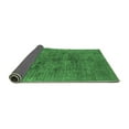 thumbnail image 2 of Ahgly Company Indoor Square Oriental Emerald Green Industrial Area Rugs, 6' Square, 2 of 4