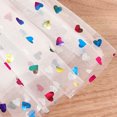 thumbnail image 5 of Xdegoge Girls Tulle Tutu Skirt with Colorful Heart Print for Dance Parties and Costume Events, 5 of 8