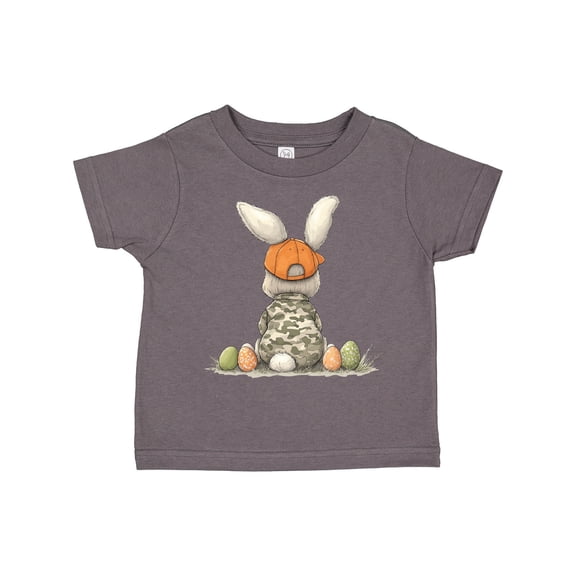 Inktastic Camouflage Easter Bunny with Eggs Boys or Girls Toddler T-Shirt