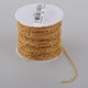 thumbnail image 2 of Rollo de 10 yardas para pulseras, cadenas de extensión para collares, extensores de cola y joyería artesanal. dorado, 2 of 9