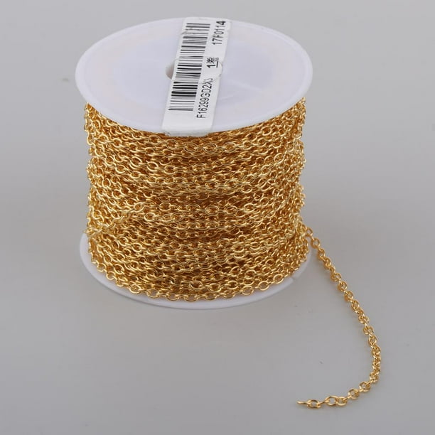 Cadena de Extensión de Joyería perfecl Dorado