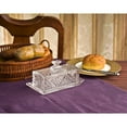 Dublin Crystal Butter Dish with Glass Lid