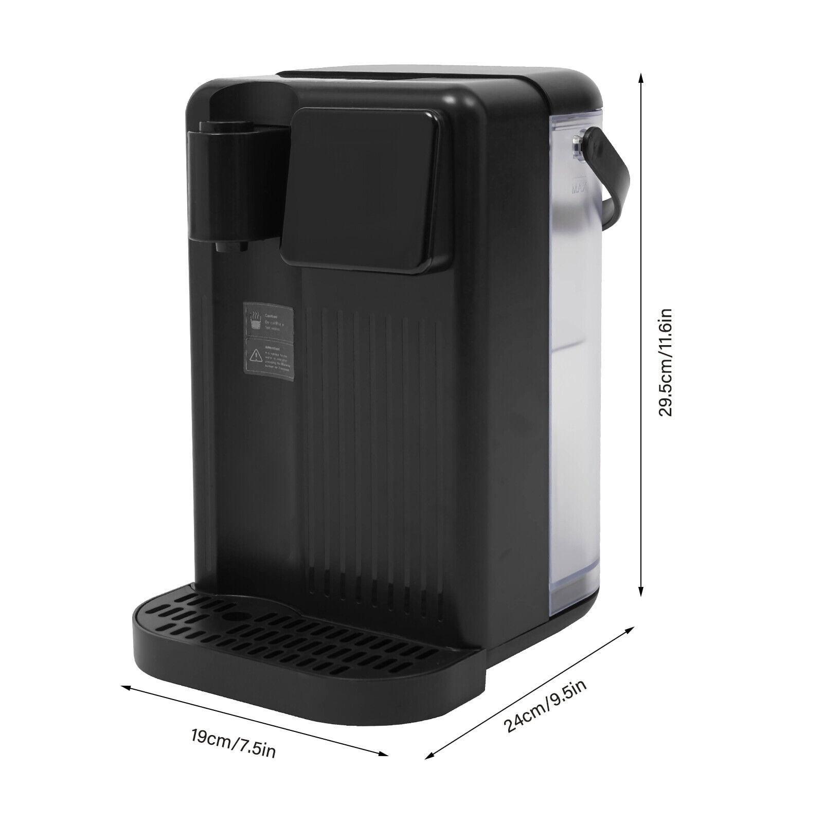 3L 1700W Instant Hot Water Dispenser, Desktop Instant Hot Water Dispenser