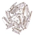 thumbnail image 1 of Pasadores de Seguridad 100pcs Accesorios de Joyería Boda Ramillete Broche Volver Yuyangstore Pasadores de barra de broches de metal, 1 of 8
