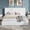 White, variant on SHA CERLIN Full Size Bed Frame, Velvet Upholstered Platform Bed, Vertical Channel Tufted Adjustable Headboard, Low Profile Bed Frame, No Box Spring Needed, Easy Assembly, White