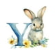 thumbnail image 2 of Decoraciones de Pascua, Adornos de Pascua, Regalos de Pascua Colgante de 26 letras de acrílico de Pascua Colgante de decoración de letras de acrílico para el hogar Colgante colgante, 2 of 5