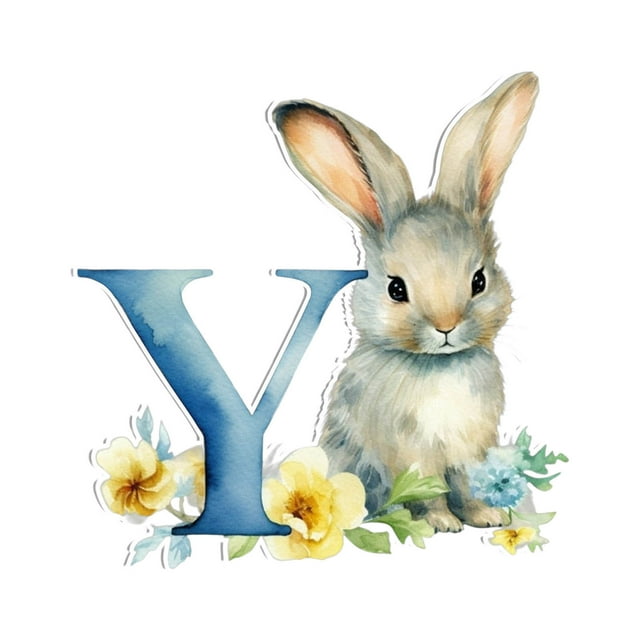 Easter Acrylic 26 Letter Pendant Home Acrylic Letter Decoration Pendant