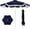 Navy Blue, variant on Choice Products 9ft Fringe Market Patio Umbrella – Outdoor Boho Tassel Sunshade for Table, Pool, Deck, Backyard – UPF50+, Easy Tilt, Heavy Duty Steel Pole & Ribs - White
