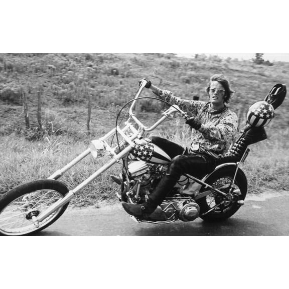 Great Images Peter Fonda: Easy Rider 24x36 inch Rolled Poster