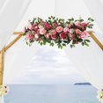 thumbnail image 1 of Artificial Wedding Flowers Backdrop Arch Decor Party Arch for Wedding Pink, 1 of 8