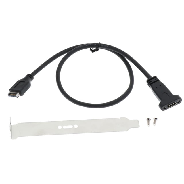 Alambre del cable de extensión Cable de Extensión Tipo E a Tipo de Panel Frontal USB3.1 A