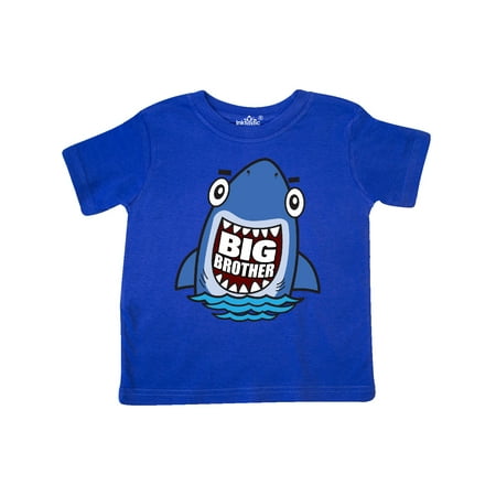 

Inktastic Big Brother Shark Gift Toddler Boy Girl T-Shirt