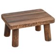 thumbnail image 4 of Wooden Step Stool Rectangle Wooden Stool Small Wooden Stool Foot Stool for Kitchen, 4 of 6