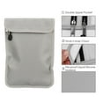 thumbnail image 4 of Fireproof Safe Money Bags, Foldable Fireproof Document Bag Small with Two Pockets for Cash, 4 of 8