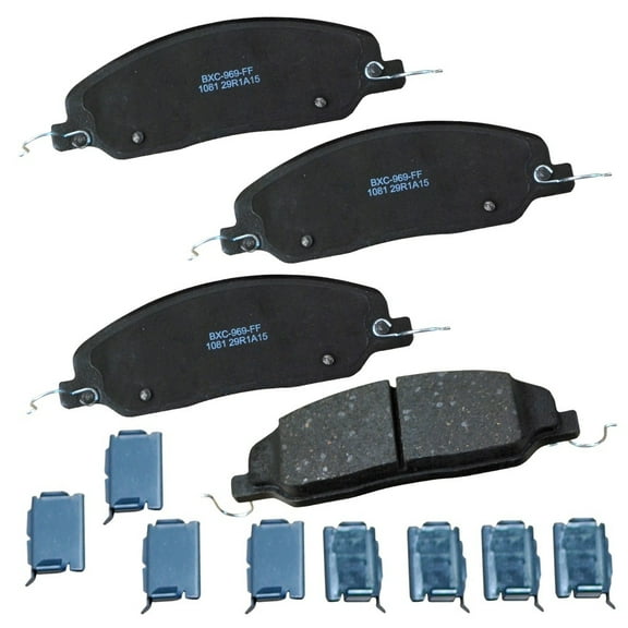 Disc Brake Pad Set Fits select: 2005-2010 FORD MUSTANG