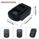thumbnail image 5 of Para Ma*kita Convertidor de Batería Li-ion de 18V, para Herramientas de Batería Li-ion de 18V Ein*HELP Adaptador de Batería MT18EIN, Accesorios para Herramientas Eléctricas, 5 of 8