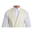thumbnail image 3 of Dolce & Gabbana White Waistcoat Formal Wool  Vest, 3 of 4